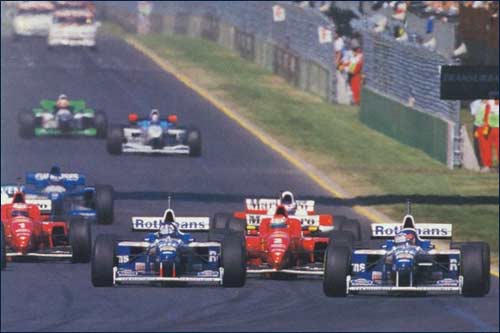 Старт Гран При Австралии 1996 года