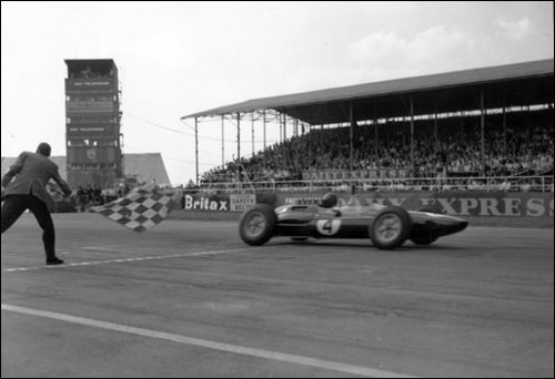 Победный финиш Джима Кларка в Гран При Великобритании 1963 года