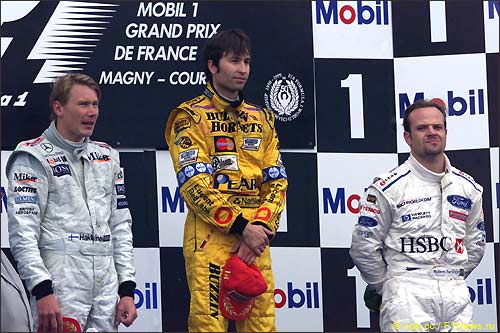 Подиум Гран При Франции'99