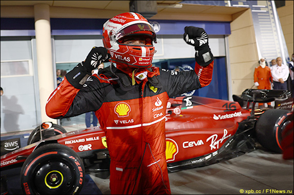 Шарль Леклер выиграл Гран При Бахрейна, одержав третью победу в карьере