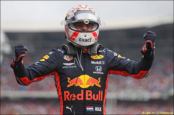 Макс Ферстаппен выиграл Гран При Германии, одержав вторую победу в сезоне и седьмую в карьере