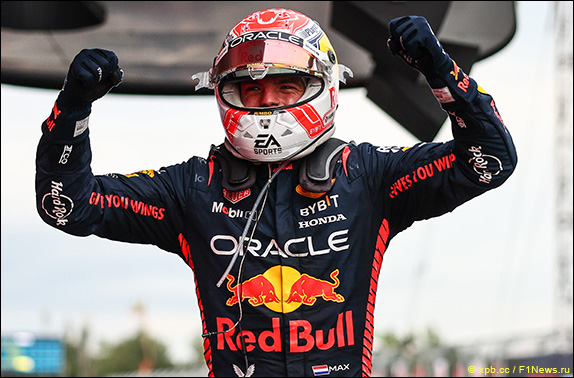 Макс Ферстаппен выиграл Гран При Испании, одержав третью победу подряд, пятую в сезоне и 40-ю в карьере