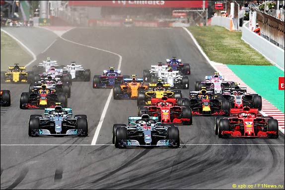 Старт Гран При Испании