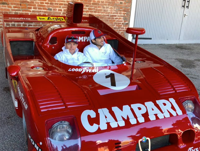 Кими Райкконен и Антонио Джовинацци, фото пресс-службы Alfa Romeo