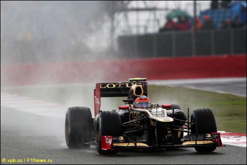 Роман Грожан на Гран При Великобритании