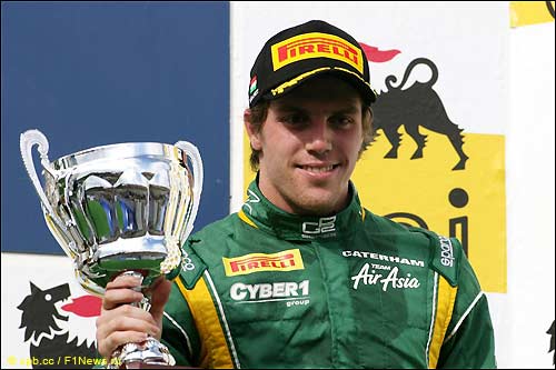 Луис Разия - третий призер венгерского этапа серии GP2