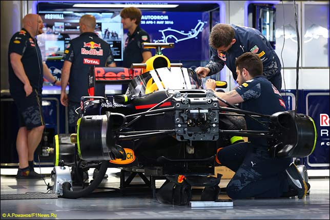 Система защиты головы Red Bull Racing