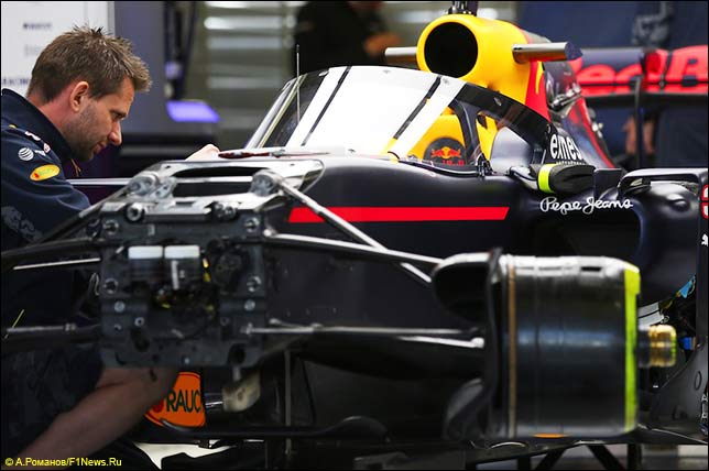 Система защиты головы Red Bull Racing