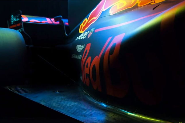 Кадр из видеоролика Red Bull Racing, посвящённого новой машине