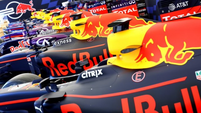 Машины Red Bull Racing на Фестивале скорости в Гудвуде, фото Red Bull