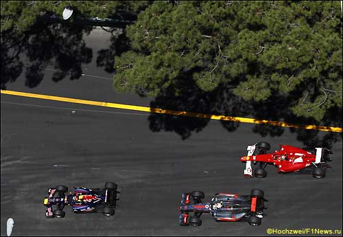 Прессинг со стороны McLaren и Ferrari на Red Bull Racing растет