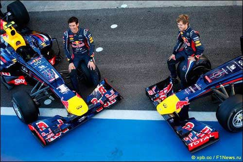 Фотосессия Red Bull в паддоке Интерлагоса