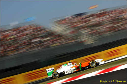 Пол ди Реста на трассе Гран При Японии 2011 года