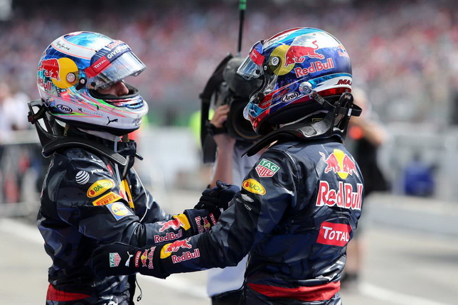 Гран При Германии. Гонщики Red Bull Racing