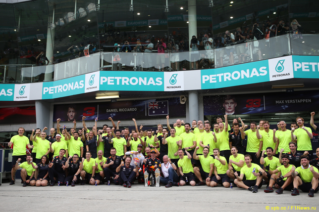 Гран При Малайзии. Red Bull Racing