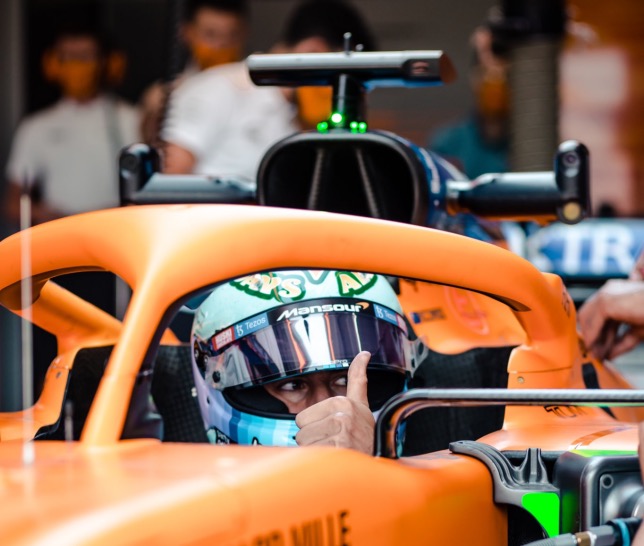 Даниэль Риккардо, фото пресс-службы McLaren