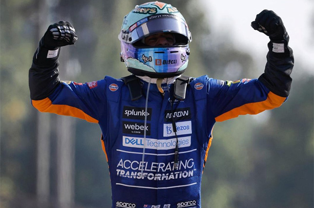 Даниэль Риккардо, фото из Instagram гонщика