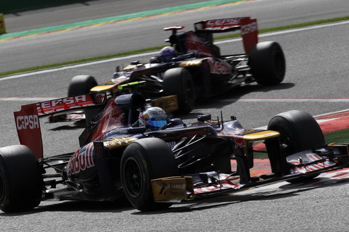 Гран При Бельгии. Toro Rosso