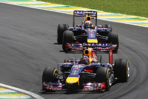 Гран При Бразилии. Гонщики Red Bull Racing