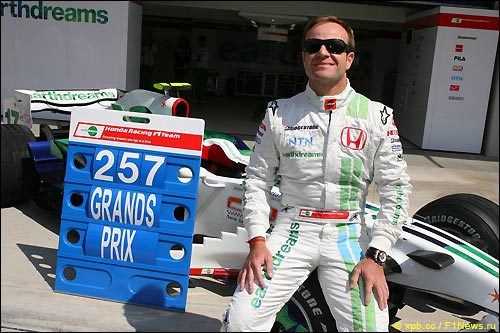 Рубенс Баррикелло: 257-й Гран При в карьере бразильца...