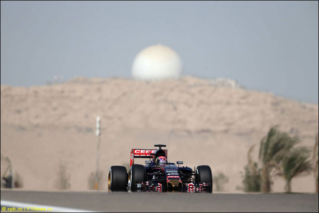 Макс Ферстаппен на прошлогоднем Гран При Бахрейна