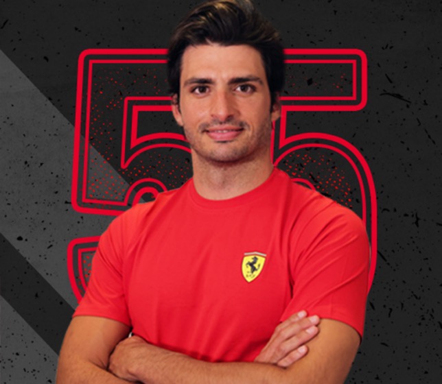 Карлос Сайнс, фото с официального сайта Ferrari
