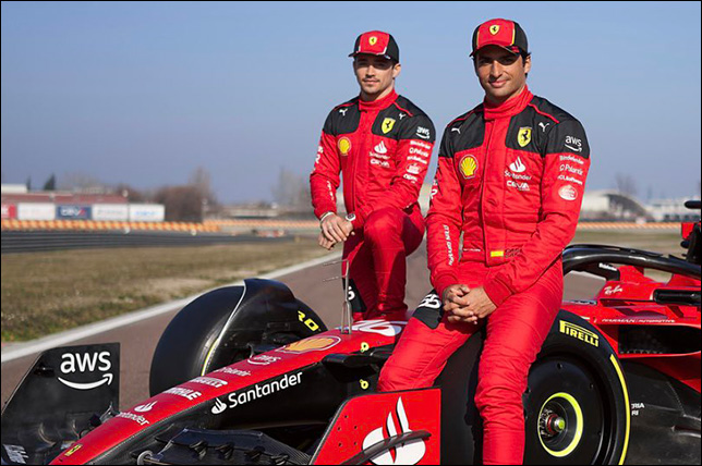 Шарль Леклер и Карлос Сайнс. Фото Ferrari