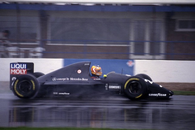 Карл Вендлингер за рулём Sauber C12 в 1993 году, фото XPB