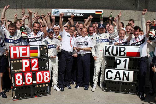 Триумф BMW-Sauber на Гран При Канады 2008 года