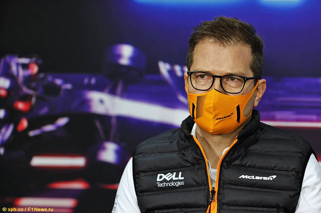 Андреас Зайдль, руководитель команды McLaren