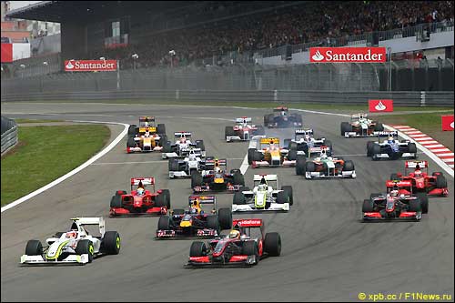 Старт Гран При Германии