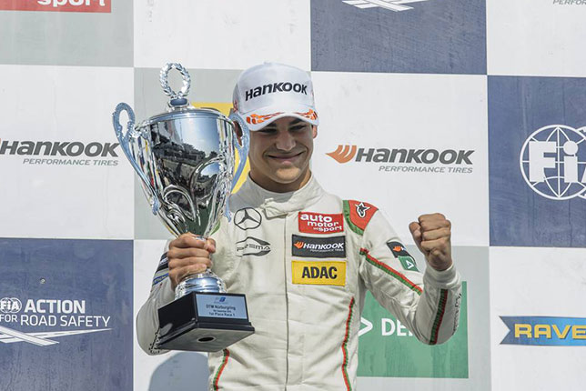 Лэнс Стролл - победитель гонки Формулы 3 на Нюрбургринге, 2016 год