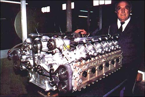 Карло Кити. Мотор Subaru 1235 3.5 B12