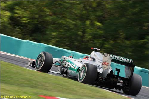Михаэль Шумахер на Гран При Великобритании
