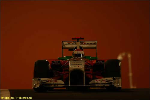 Адриан Сутил на Гран При Абу-Даби