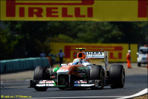 Адриан Сутил на Гран При Венгрии