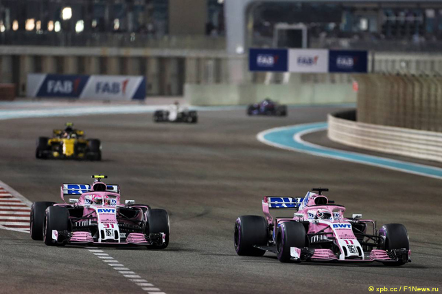 Гран При Абу-Даби. Гонщики Racing Point Force India