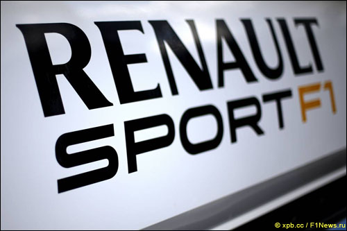 Логотип Renault Sport F1