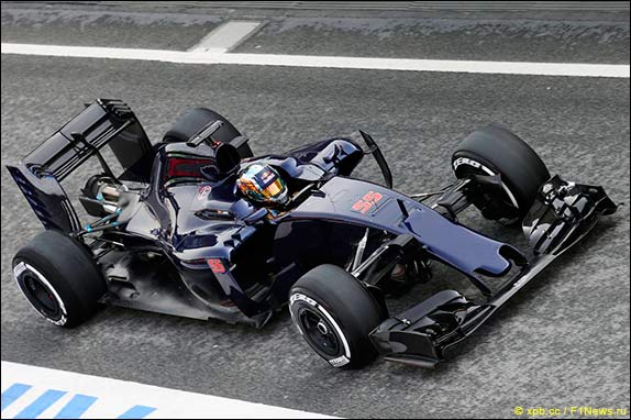 Toro Rosso в технологической раскраске