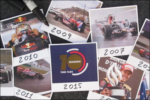 Логотип Toro Rosso, посвященный 10-летию команды