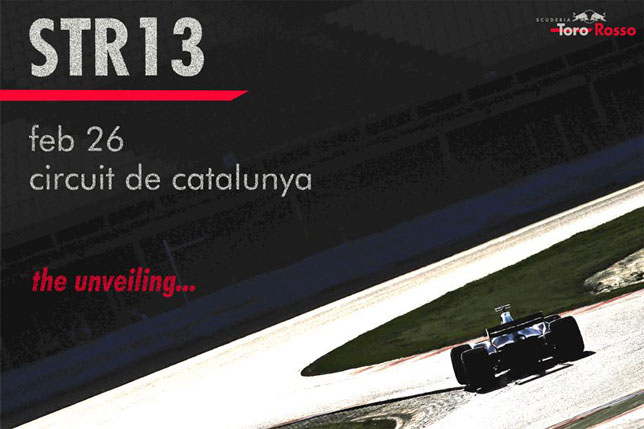 Дата презентации Toro Rosso STR13