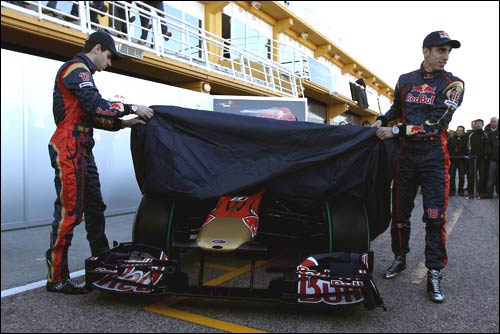 Презентация Toro Rosso в 2010-м