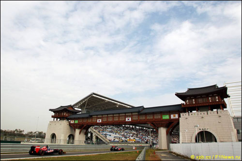 Жан-Эрик Вернь на прошлогоднем Гран При Кореи