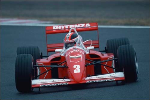 Юкио Катаяма на трассе японской Ф3000. 1990 год
