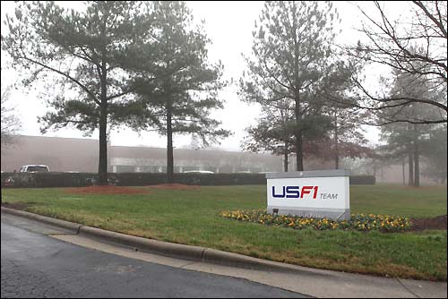 База USF1 в Шарлотте