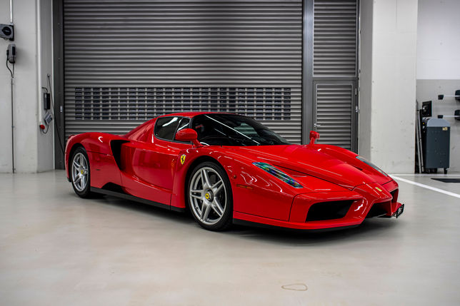 Ferrari Enzo Себастьяна Феттеля (фото с сайта Tom Hartley jnr)