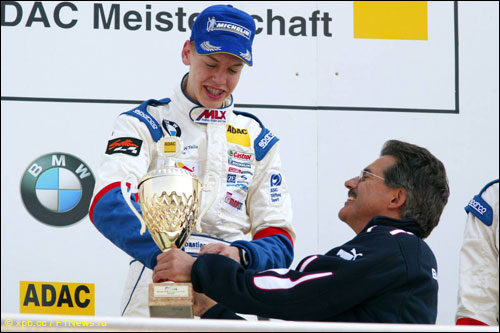 Марио Тайссен и юный Себастьян Феттель. Формула-BMW, 2004 год