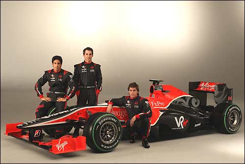 Гонщики Virgin Racing