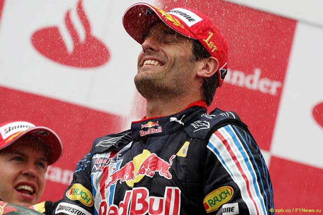 Первую победу в Формуле 1 Марк Уэббер одержал на Нюрбургринге в 2009 году и считает этот момент лучшим в своей карьере