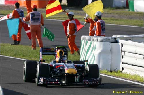 В 2009-м Себастьян Феттель выиграл Гран При Японии